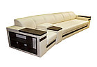 Прямой модульный диван  Орлеан трапеция с полками и столиком. Изготавливается под заказ., фото 2
