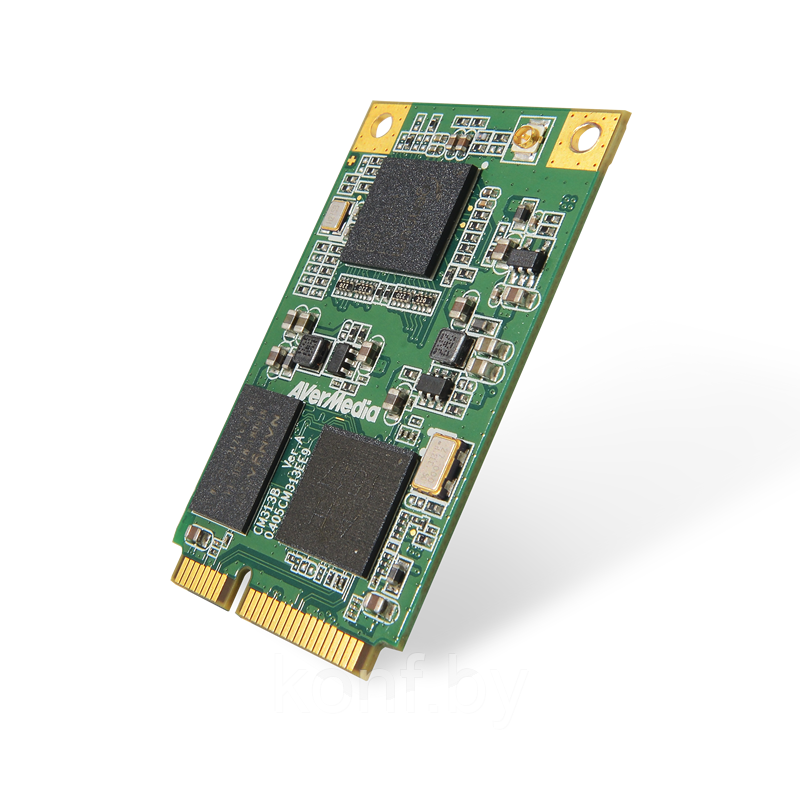 Карта захвата видео AVerMedia Mini PCI-e HW Encode Capture Card with 3G-SDI CM313B - фото 2 - id-p91237954