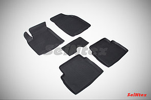 Коврики резиновые Chevrolet Aveo (2003-2011) / Шевроле Авео [01473] (SeiNtex)