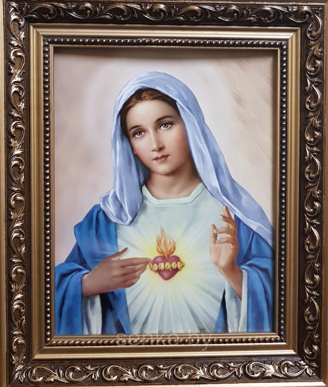 Икона 20х25 см. N4 Сердце Марии - фото 1 - id-p91241910