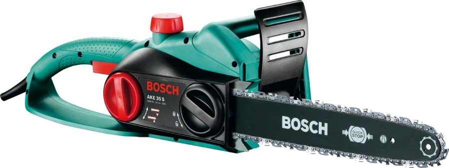 Цепная электропила BOSCH AKE 35S + дополнительная цепь