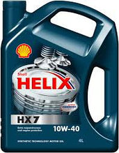 Моторное масло Shell Helix HX7 10W-40 5л