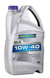 Моторное масло Ravenol DLO 10W-40 5л