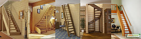 Деревянные лестницы для дома и дачи PROFI&HOBBY™