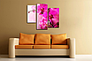 Стеклянное панно "Пурпурный цветок орхидеи", фото 6