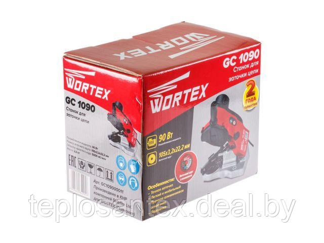 Станок заточной для цепи WORTEX GC 1090 (90 Вт, диск 105*22,2*3,2) в Гомеле - фото 9 - id-p54363092