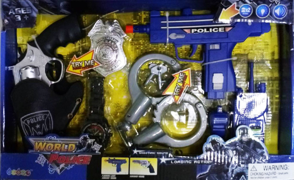 Игровой набор полицейского Спецоперация Штурм банка Limo Toy 33540 - фото 1 - id-p91272611