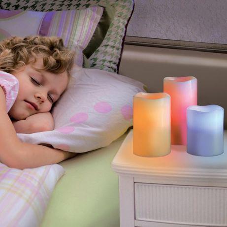 Светодиодные LED свечки Luma Candles на пульте управления ( 3 шт.) - фото 4 - id-p91275220