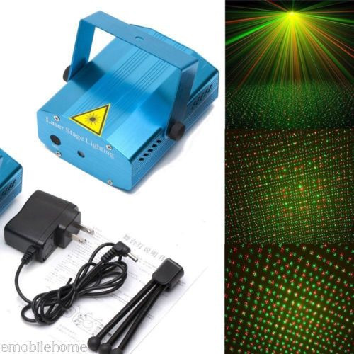 Лазерный проектор Mini Laser Stage Lighting - фото 4 - id-p91275427