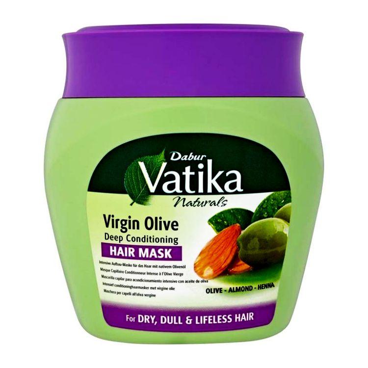 Маска для волос Олива (Vatika Virgin Olive), 500г восстановление и питание - фото 1 - id-p91275816
