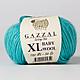Пряжа Gazzal Baby Wool XL цвет 832XL лазурь, фото 3