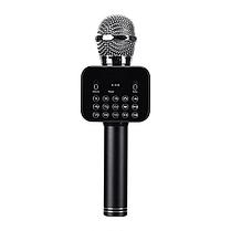 Беспроводной Bluetooth караоке микрофон K-316 со встроенной колонкой и дисплеем, фото 3
