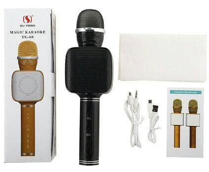 Беспроводной караоке микрофон портативная колонка Magic Karaoke YS-68 - фото 3 - id-p91280052