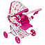 Коляска-трансформер для кукол металлическая Doll Stroller 65826, фото 2