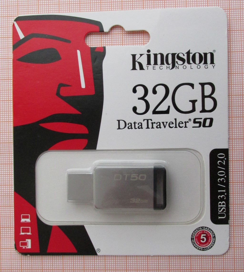 USB-флешка Kingston DataTraveler 50 32GB