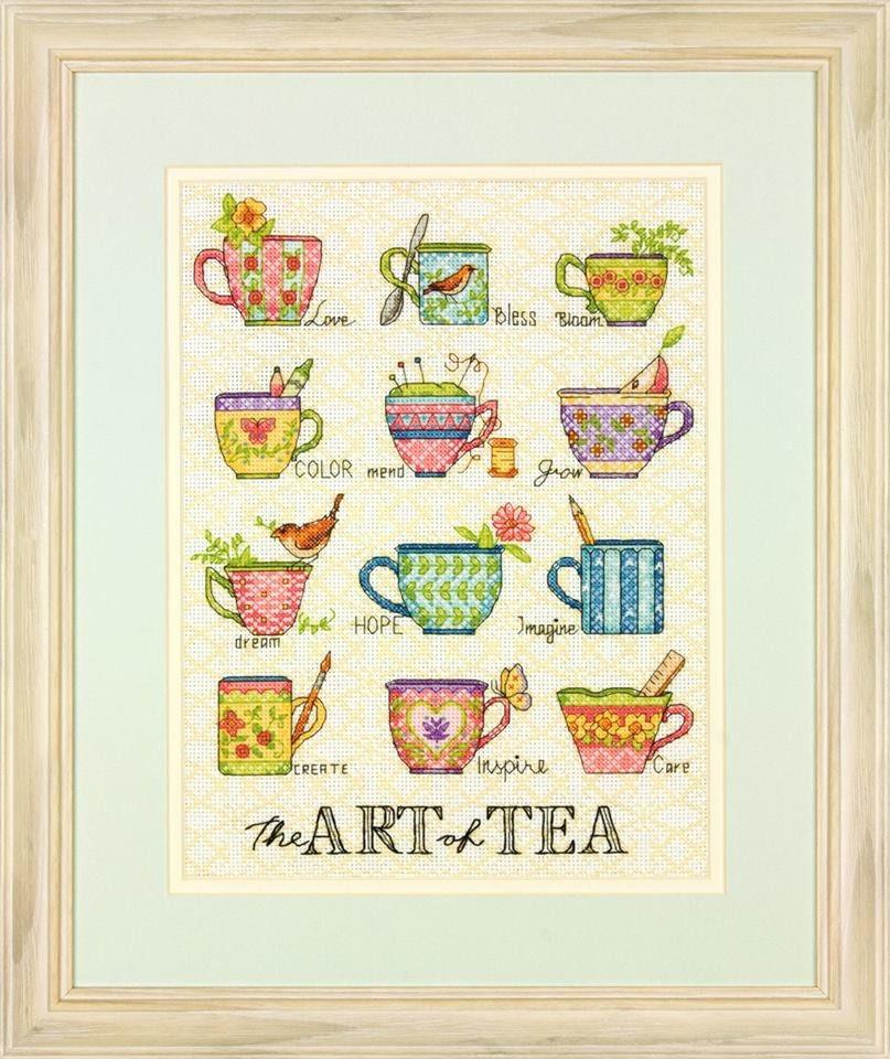 Набор для вышивания крестом «Искусство чаепития» • «The Art of Tea»