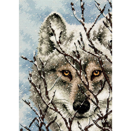 Набор для вышивания крестом «Волк» «Wolf» - фото 1 - id-p91288314