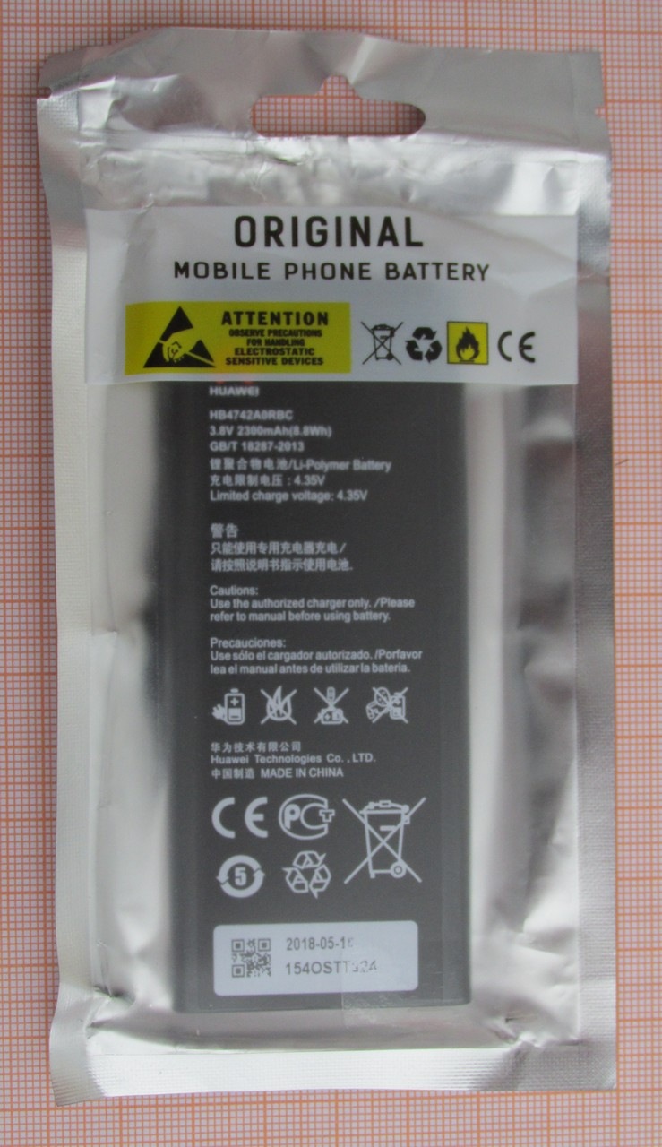 Аккумулятор HB4742A0RBC для Huawei Honor 3C - фото 2 - id-p91288381
