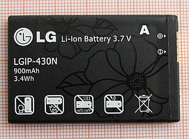 Аккумулятор LGIP-430N для LG GS290, KF301, T300, T500, GM360