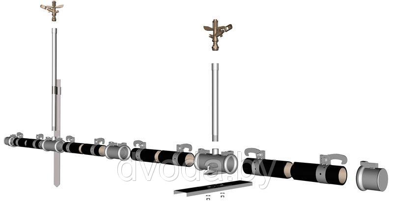 Быстросборная система спринклернрого орошения сталь+ПНД - фото 2 - id-p91288668