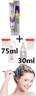 Комплект Лореаль Луо краска + оксидант + post-шампунь (50+75+30 ml) на одно окрашивание - Loreal Professionnel