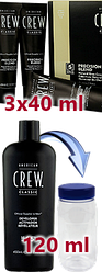 Комплект Американ Крю камуфляж + оксид (3х40+120 ml) для тонировки волос - American Crew Precision Blend Hair