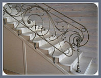 Перила для лестниц с кованым орнаментом модель 179