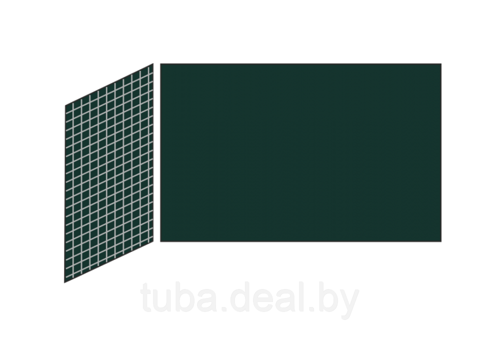 Разлинованная двухэлементная магнитно-меловая доска BoardSYS, 100х225 см., - фото 4 - id-p91315680