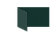 Разлинованная двухэлементная магнитно-меловая доска BoardSYS, 100х225 см.,, фото 5