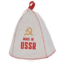 Шапка банная "СССР"