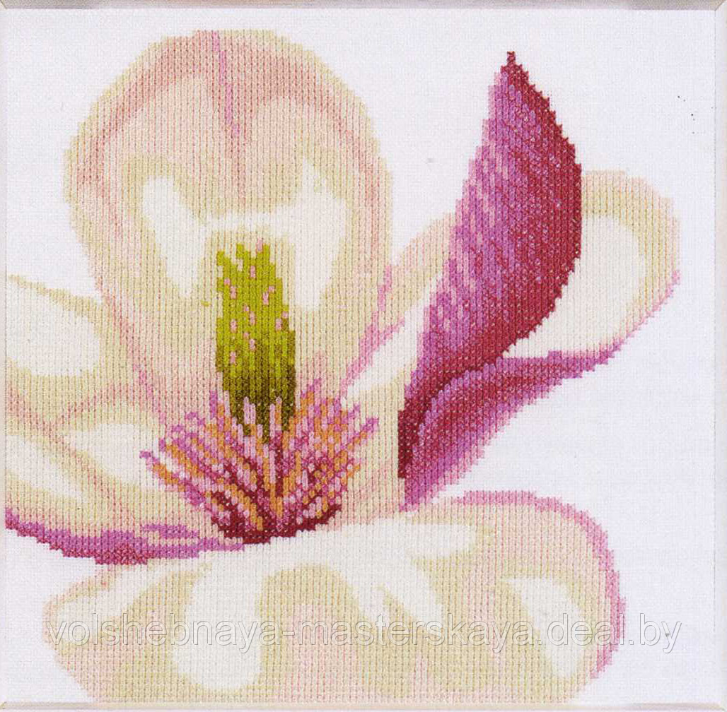 Набор для вышивания крестом «Цветок магнолии».(Magnolia Flower) - фото 1 - id-p4432277