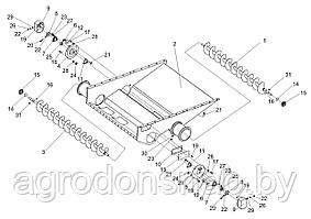 Блок шнеков в сборе КЗК-10-0218010А