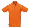 Рубашка-поло SPRING плотность 210 гр. оранжевый