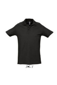 Рубашка-поло SPRING плотность 210 гр. черная
