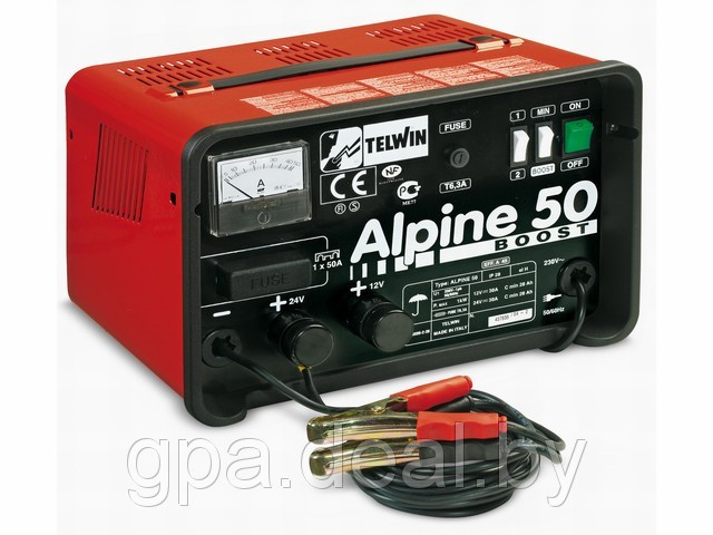 Зарядное устройство TELWIN ALPINE 50 BOOST (12В/24В) - фото 1 - id-p4434974