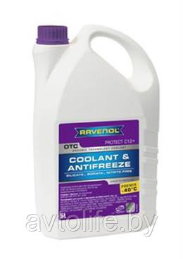 Антифриз Ravenol OTC Premix C12+ красно-лиловый готовый 5л - фото 1 - id-p4436520