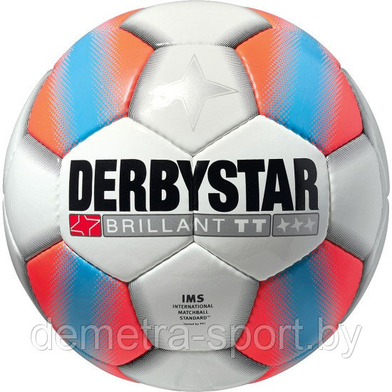 Мяч для футбола Derbystar "Brilliant TT Orange"
