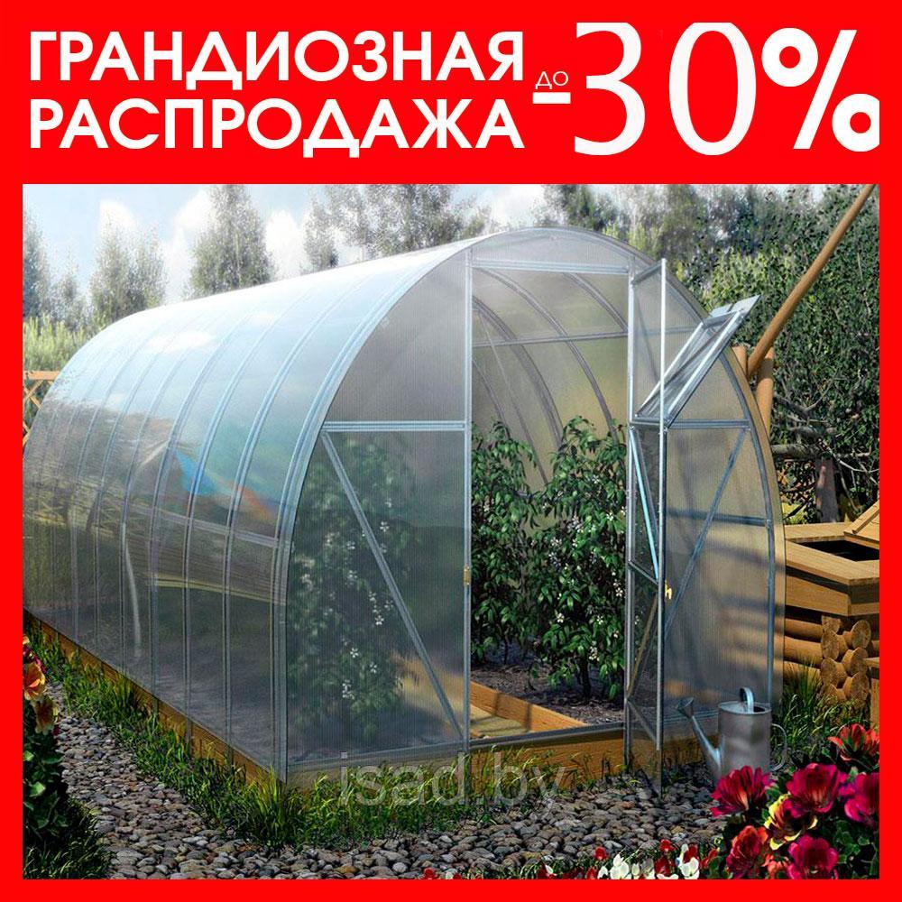 Теплица Сибирская XXL (Титан) (труба 40*20, шаг 1 м) 6 метров