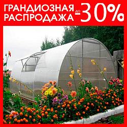 Теплица Сибирская XXL (Титан) "Краб" (труба 40*20, шаг 0.67 м) 4 метра