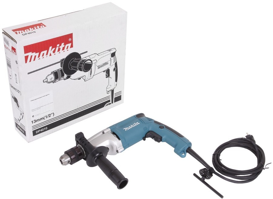 Дрель MAKITA DP 4010 в кор. (720 Вт, патрон ЗВП, 2 скор.) - фото 5 - id-p91391920