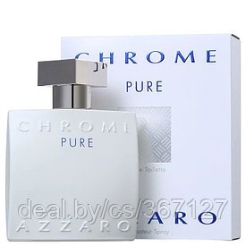 Azzaro Chrome Pure 100ml edt для мужчин