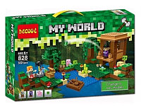 Конструктор Decool My World 828 "Хижина Ведьмы" 502 детали