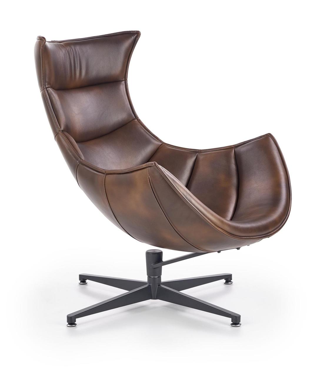 Кресло Halmar LUXOR (темно-коричневый) - фото 2 - id-p91419447