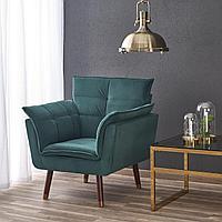 Кресло Halmar REZZO (темно-зеленый), фото 1