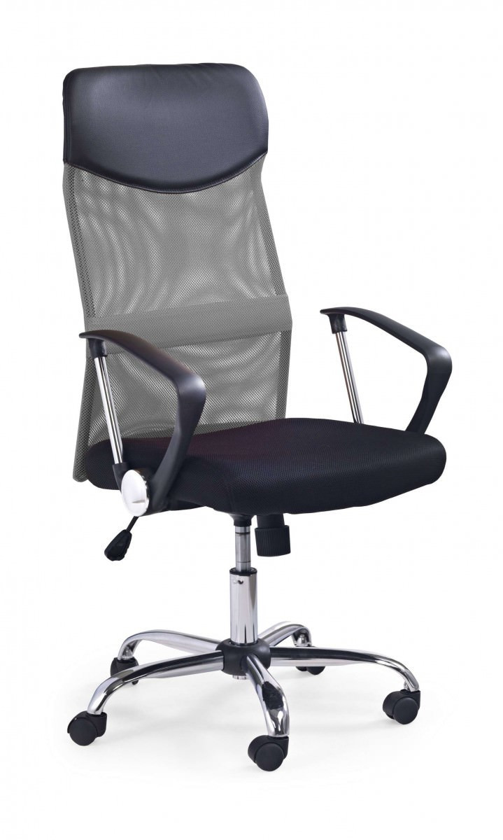 Кресло компьютерное Halmar VIRE (черно-серый)