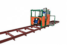 Пилорама дисковая углопильная (ортогональная) для распиловки брёвен ДПУ450.500.560.600, фото 2