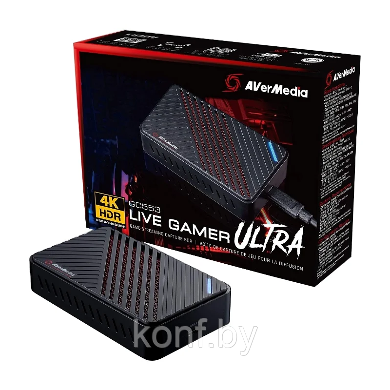 Устройство захвата видео AVerMedia Live Gamer Ultra GC553 - фото 3 - id-p91439699