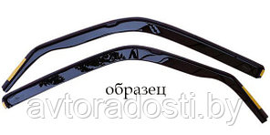 Ветровики вставные для Jaguar X-Type (2001-2009) седан / Ягуар [18302] (HEKO)