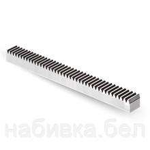 Модульная зубчатая рейка модуль m1 L500 q15 15x15mm