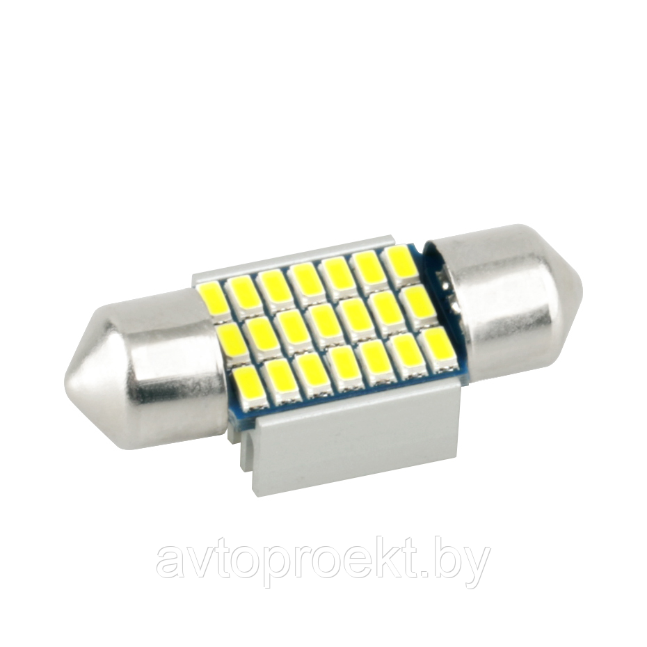 Автолампа светодиодная 18 smd led C10W canbus - фото 1 - id-p91454777